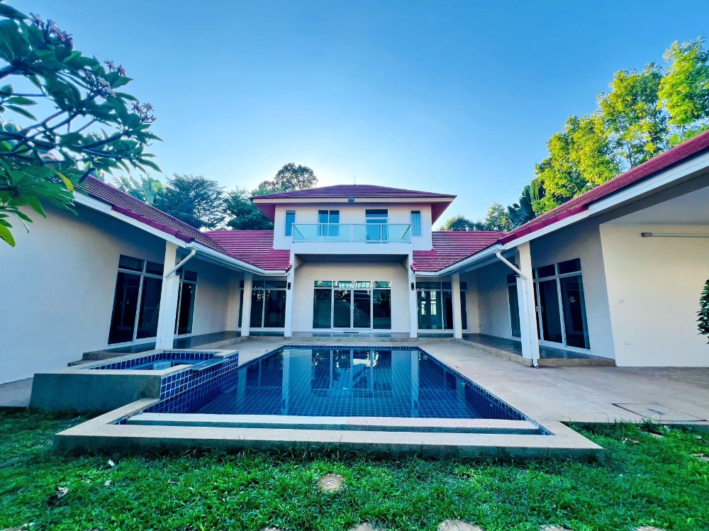 For SaleHousePattaya, Bangsaen, Chonburi : Pool villa near Huai Yai, only 13.5 million baht.