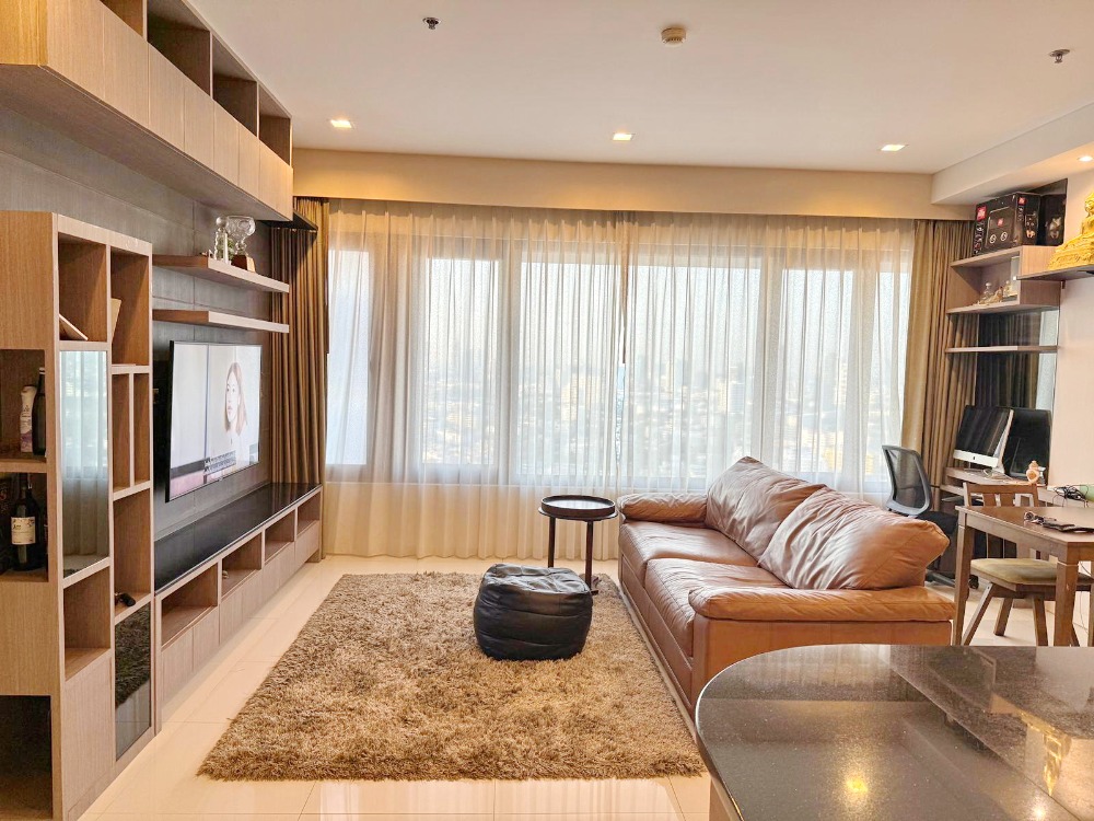 For RentCondoWitthayu, Chidlom, Langsuan, Ploenchit : 8612😊 For RENT 2 bedrooms for rent🚄near MRT Lumpini🏢Amanta Lumpini🔔Area: 98 sq m.💲Rent: 55,000฿📞O99-5919653,065-9423251✅LineID:@sureresidence