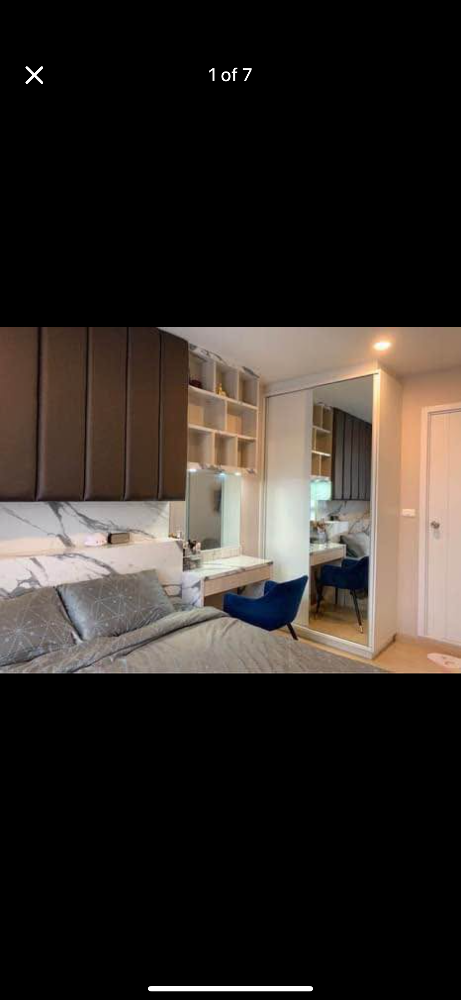 For SaleCondoOnnut, Udomsuk : Condo for sale: The Tree Onnut Station, Sukhumvit 54, 1 bedroom, size 26.02 sq m., 5th floor, near BTS On Nut, beautiful room, built-in modern style throughout the room, free electrical appliances!!!