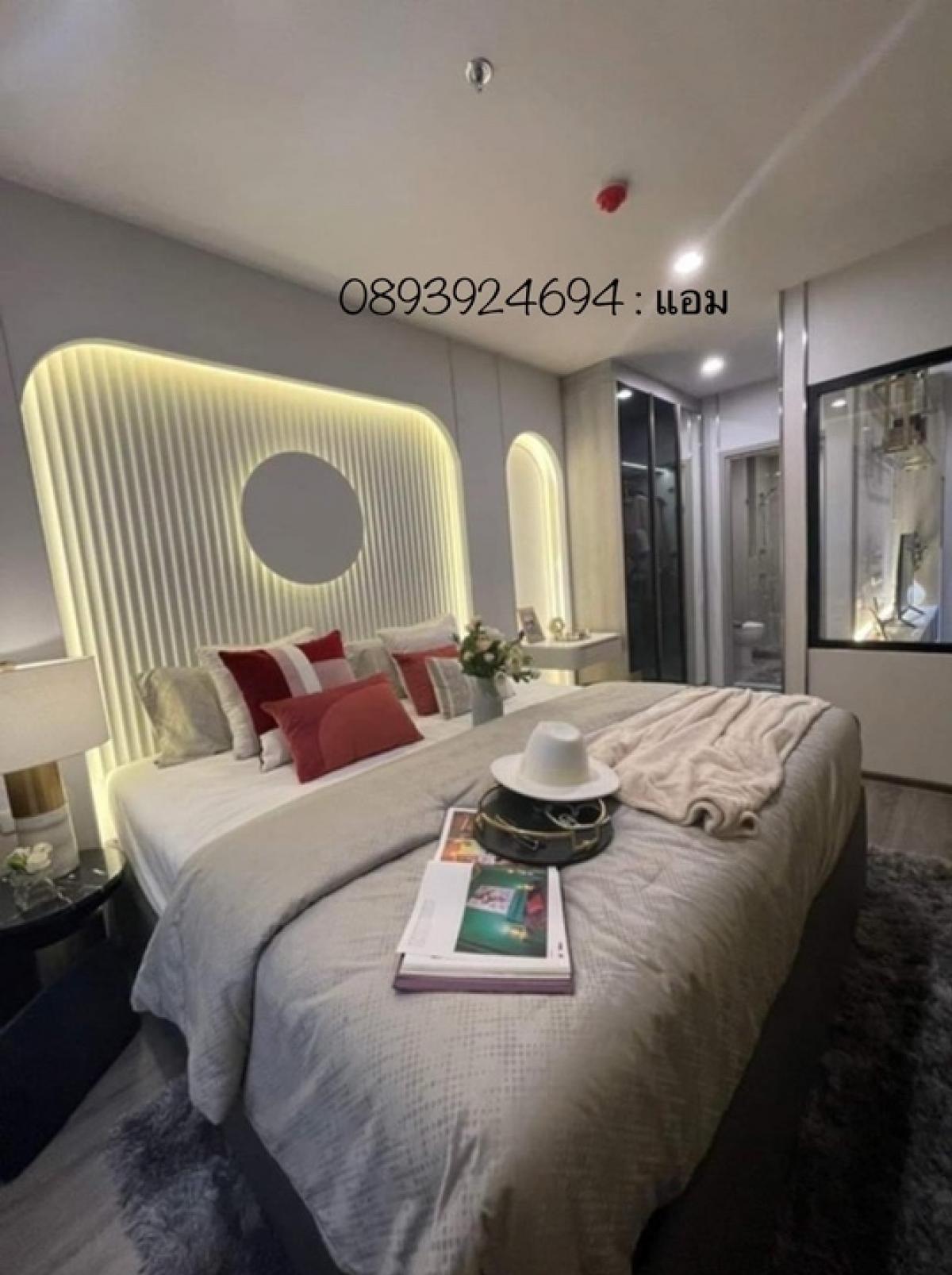 Sale DownCondoSeri Thai, Ramkhamhaeng Nida : New condo, price less than 2 million, only 1.84 million baht 📣Near The Mall Bangkapi, can get a loan 100% (0893924694: Am)