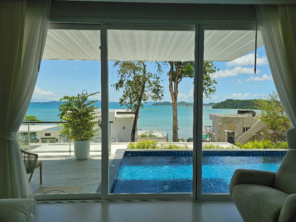 For RentHousePhuket : White Coastal House with Stunning Ocean View