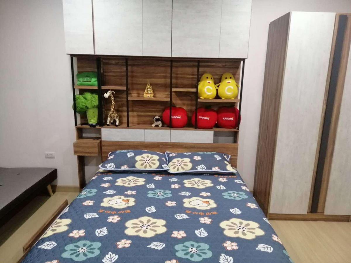 For RentCondoRamkhamhaeng, Hua Mak : Condo for rent Supalai Veranda Ramkhamhaeng Building: B Floor: 7 Room size: 28 sq m. Price 12,000 baht Nearby stations: Orange Line MRT Station, Hua Mak Station