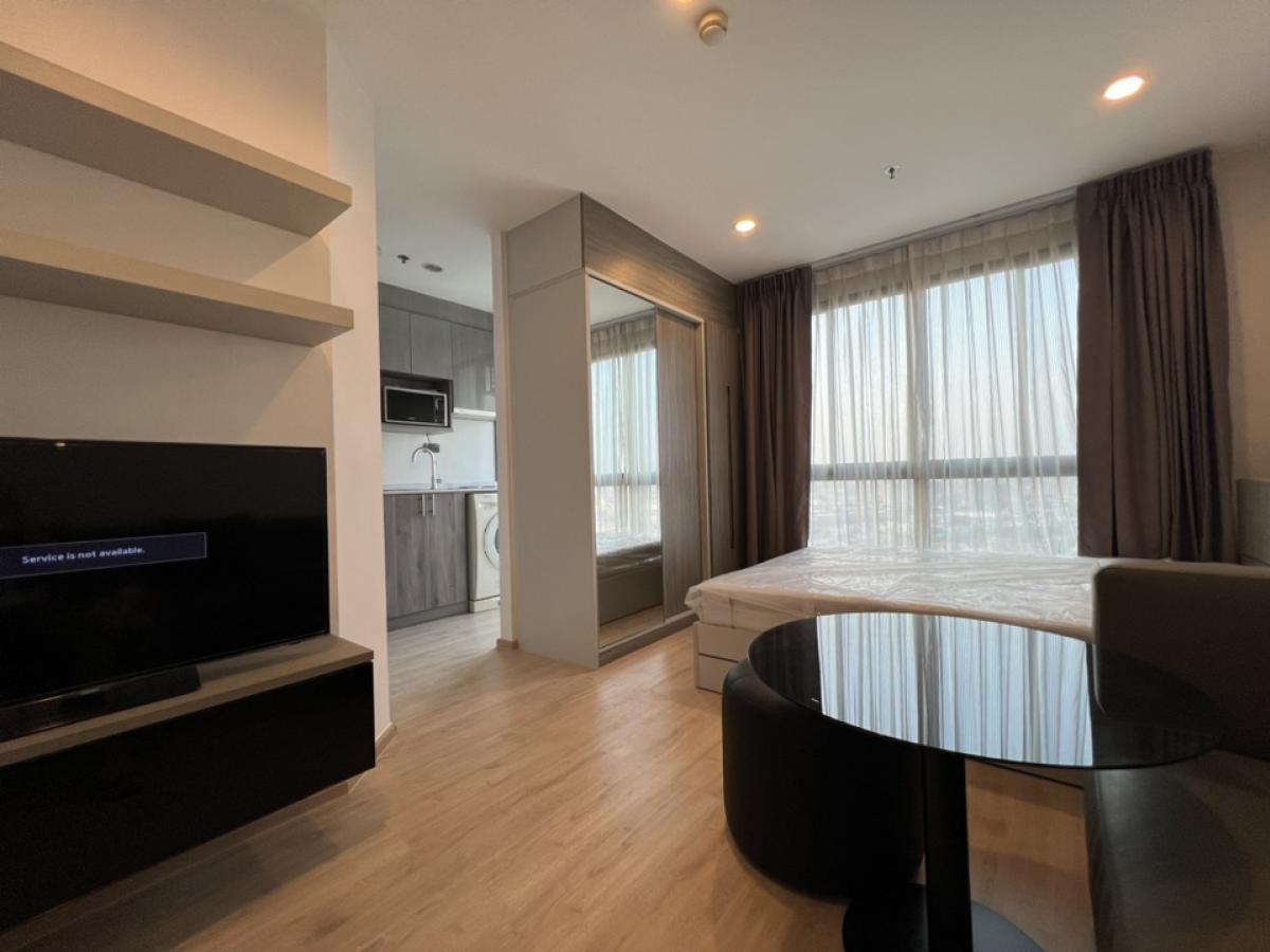 ให้เช่าคอนโดท่าพระ ตลาดพลู วุฒากาศ : Ideo Sathorn Thapra room for Rentขนาด 22 ตรม Studio ราคา 9,500 บาท สนใจนัดเข้าชม 0614162636