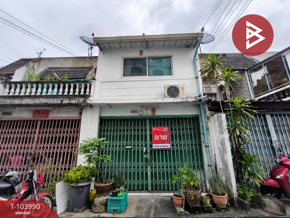 For SaleTownhouseOnnut, Udomsuk : Townhouse for sale, Niran Villa Village, Sukhumvit 93, Phra Khanong, Bangkok