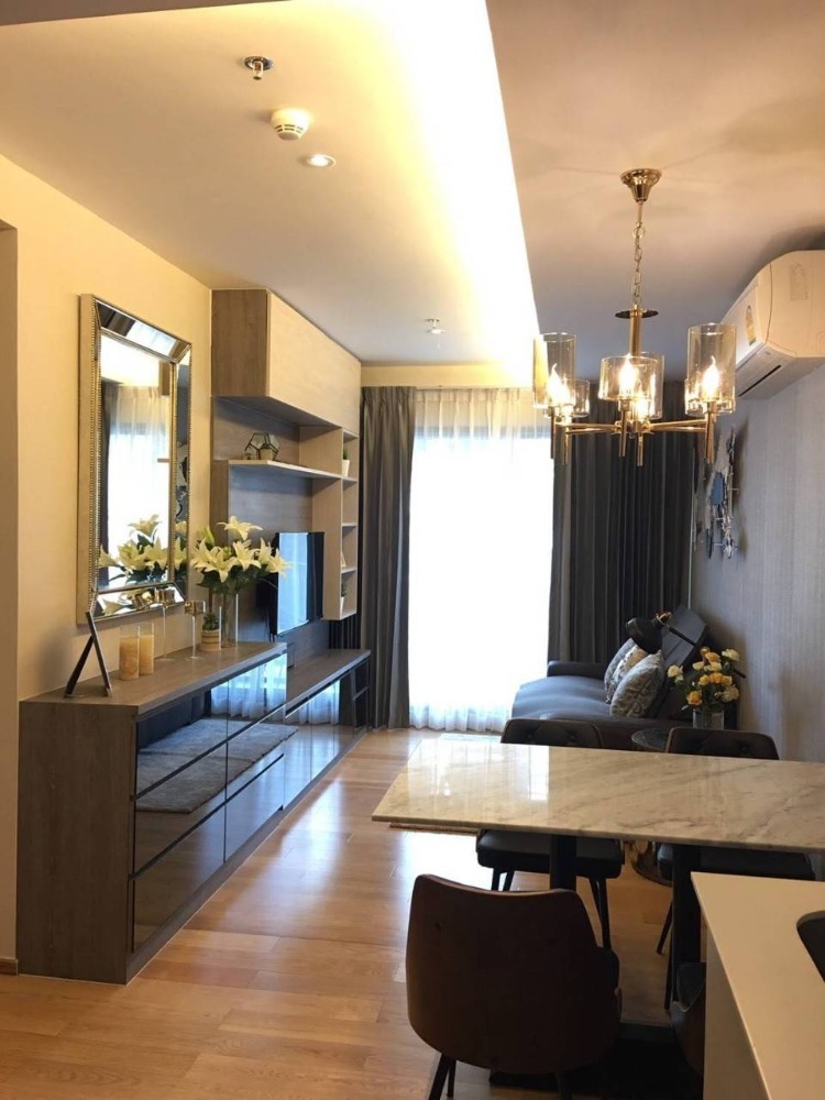 For RentCondoSukhumvit, Asoke, Thonglor : 🔥 Dont miss it! Two large bedrooms, best price in the building, the actual room is very beautiful, H Sukhumvit 43, 40,000 baht/month, contact 0968623850 🔥