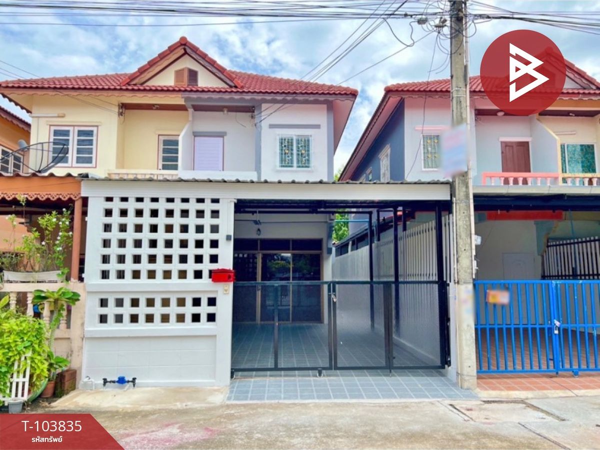 For SaleTownhomePattaya, Bangsaen, Chonburi : Townhouse for sale, Chuan Jhai Niwet Village, Ban Puk, Chonburi