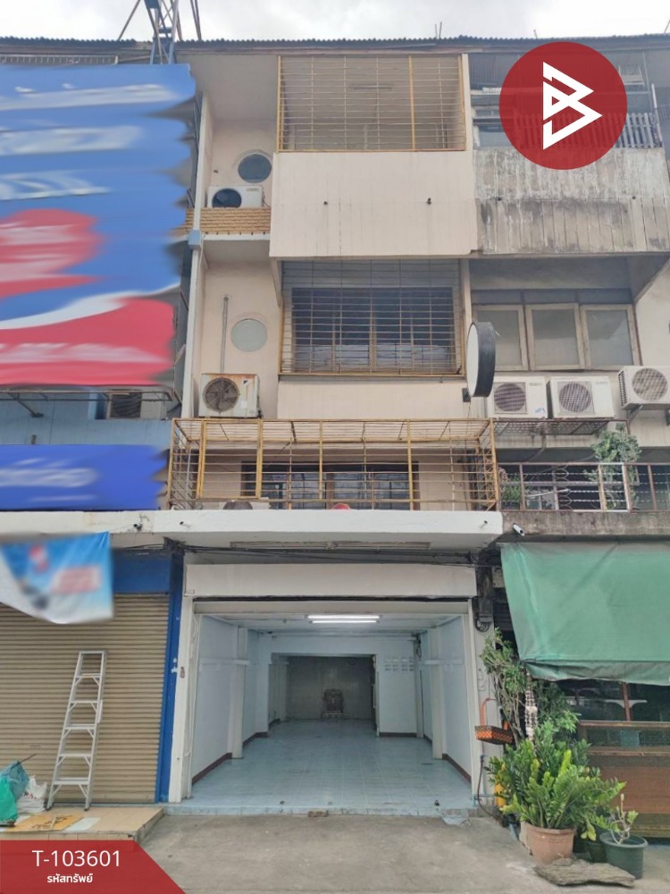 For SaleShophouseChokchai 4, Ladprao 71, Ladprao 48, : Commercial building for sale, 4 floors, Soi Lat Phrao 87, Bangkok, ready to move in, good location