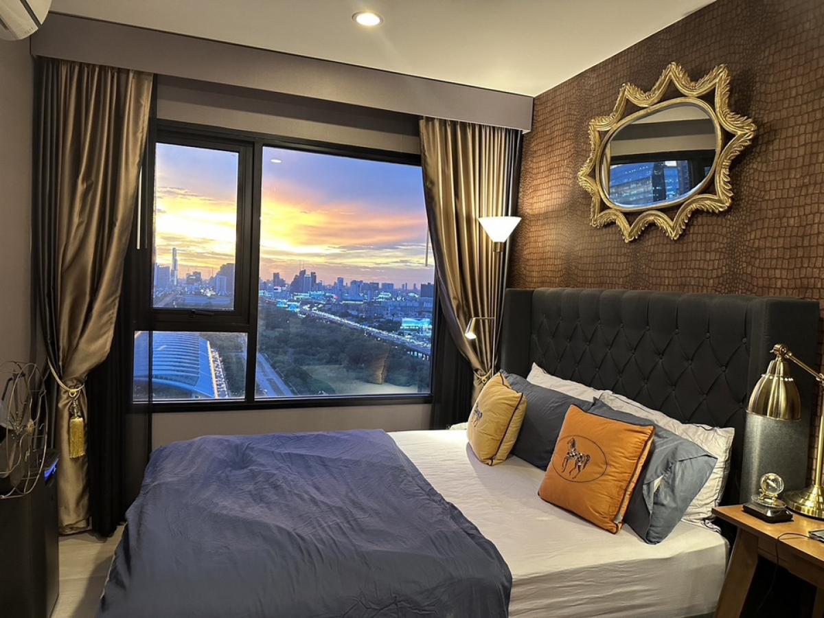 For SaleCondoRama9, Petchburi, RCA : For sale: Life Asoke Condo, beautiful view, luxuriously decorated, 26th floor, area 36 sq m.