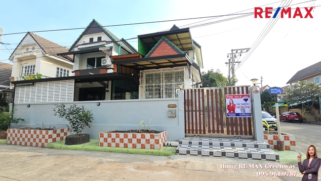 For SaleHouseRama 2, Bang Khun Thian : For sale: Single house, Rama 2, Khunalai, Bang Khun Thian, corner house, near the garden, beautifully decorated, 60 sq.w., 190 sq.m., additional usable area, newly renovated interior, good condition, ready to move in, no subsidence, selling for only 3.6 m