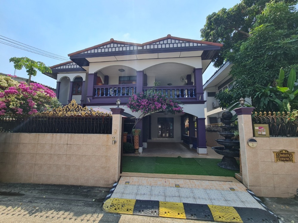 For SaleHouseRama5, Ratchapruek, Bangkruai : For sale: 2-storey detached house, newly renovated, ready to move in, near MRT