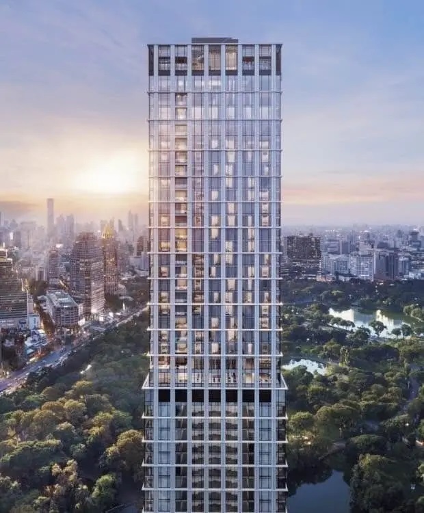 Sale DownCondoWitthayu, Chidlom, Langsuan, Ploenchit : (Down payment sale) Luxury penthouse in the ONE 89 Wireless Lumpini project