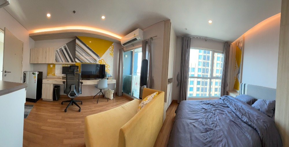 For SaleCondoSapankwai,Jatujak : Rare Corner Unit!! Condo for Sale at Lumpini Park Vibhavadi-Chatuchak - 25.18 sq.m., located near BTS Mo Chit, High rental demand, great for investment!