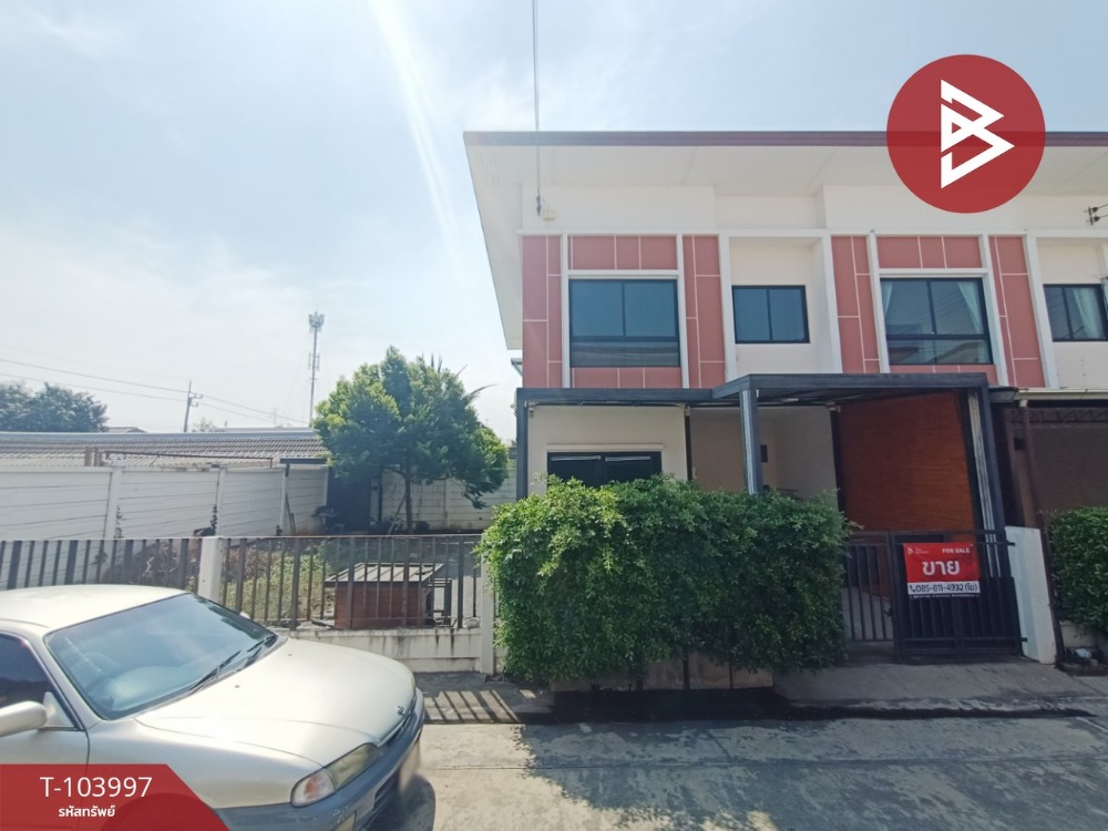 For SaleTownhousePathum Thani,Rangsit, Thammasat : Townhouse for sale, JSP City Village, Rangsit-Khlong1 (JSP City rangsit-Khlong1), Thanyaburi, Pathum Thani