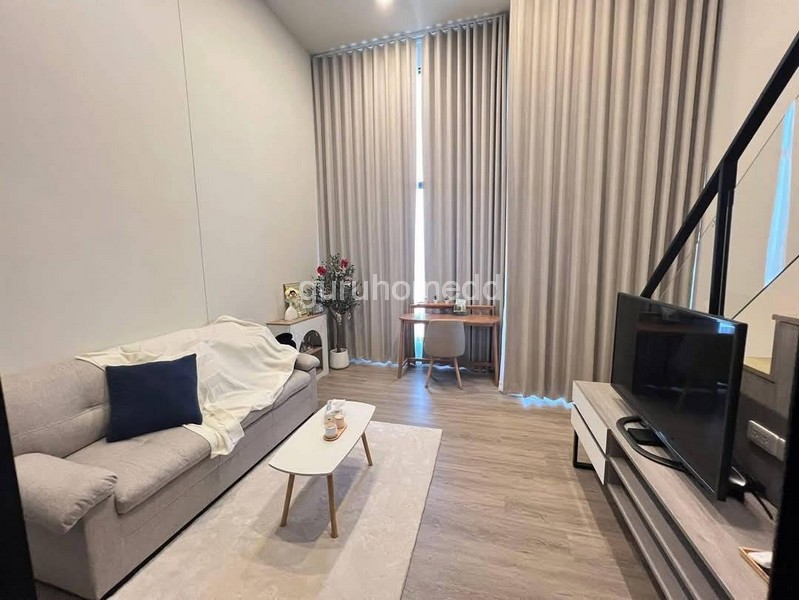 For RentCondoRattanathibet, Sanambinna : ghd000503R Condo for rent Origin Plug & Play Nonthaburi Duplex room 2 floors size 27 sq m