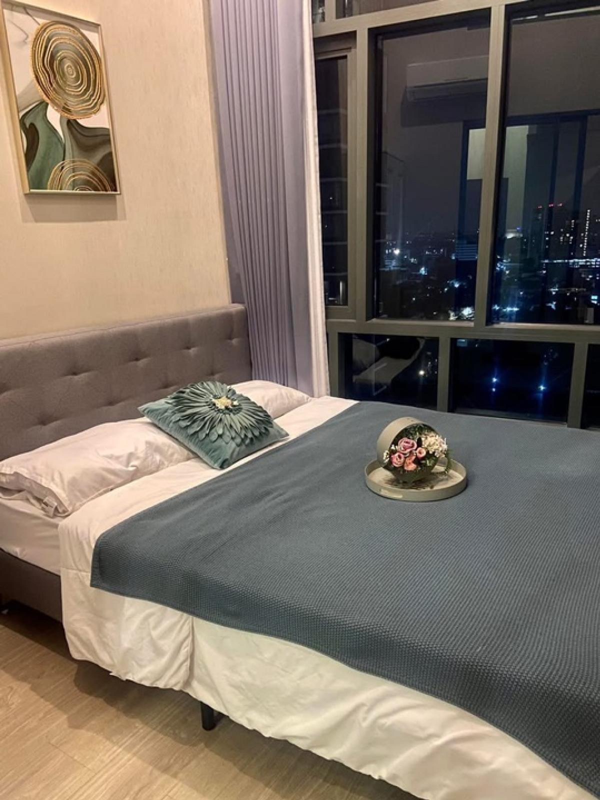 For RentCondoBang Sue, Wong Sawang, Tao Pun : ‼️For Rent ‼️Metro Sky Prachachuen near MRT Bangson and interchange Bangsue- Unit Type : Duplex 2 bedroom /1 bathroom /Floor 15- Fully fitted, Size : 38.6 sq.m.- Contract : 6 Month or 1 Year🔥Rent : 17,000 . -/month 🔥