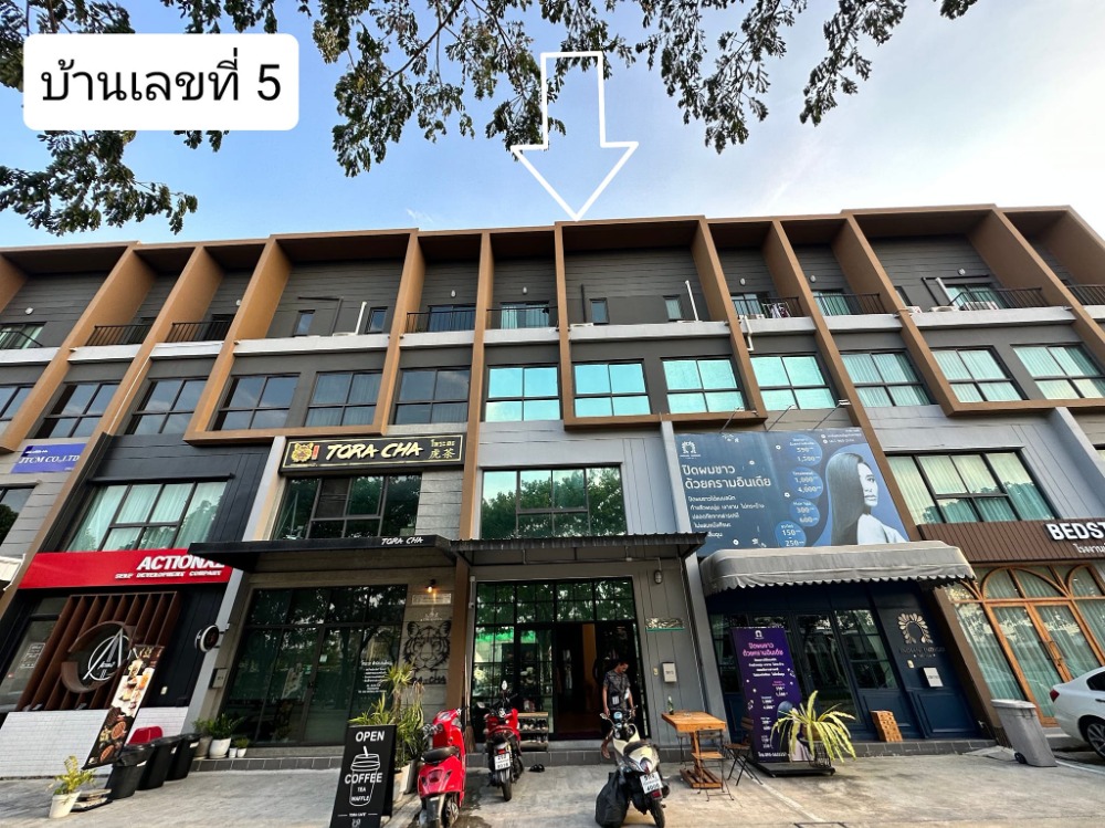 For RentTownhouseLadkrabang, Suwannaphum Airport : Home office for Rent, 4 storey, The Edition Business district Bangna