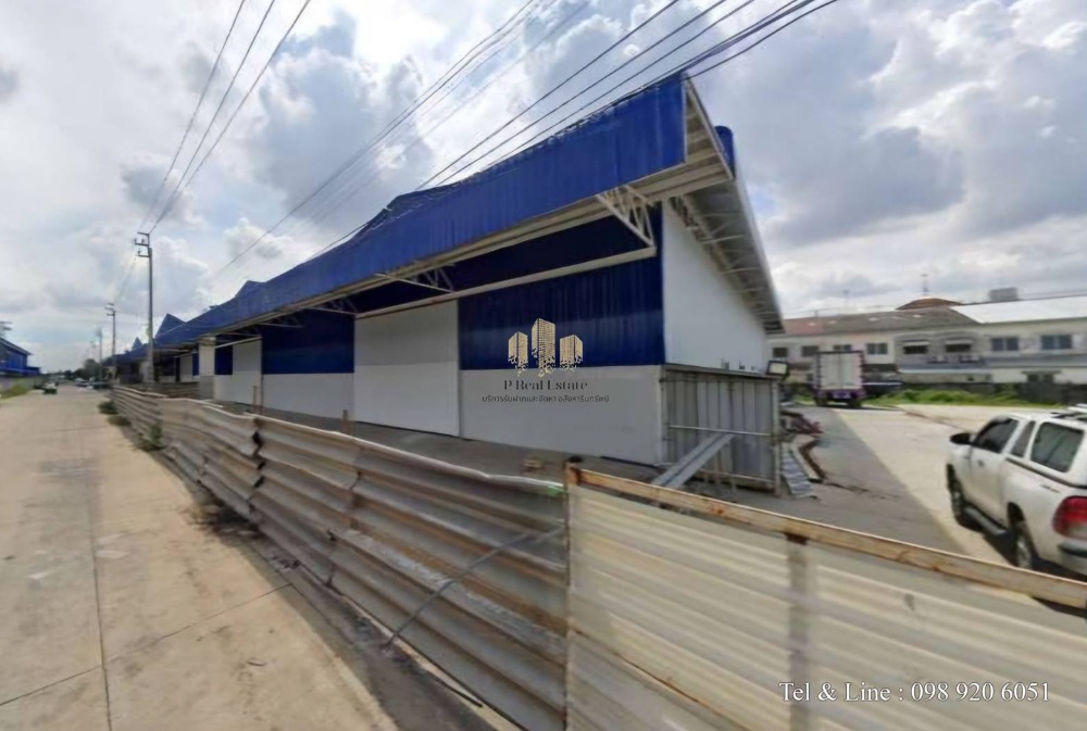 For RentWarehouseMin Buri, Romklao : Warehouse for rent, Ramkhamhaeng, Seri Thai, Min Buri District, Bangkok, area 1,197-2,394 sq m.