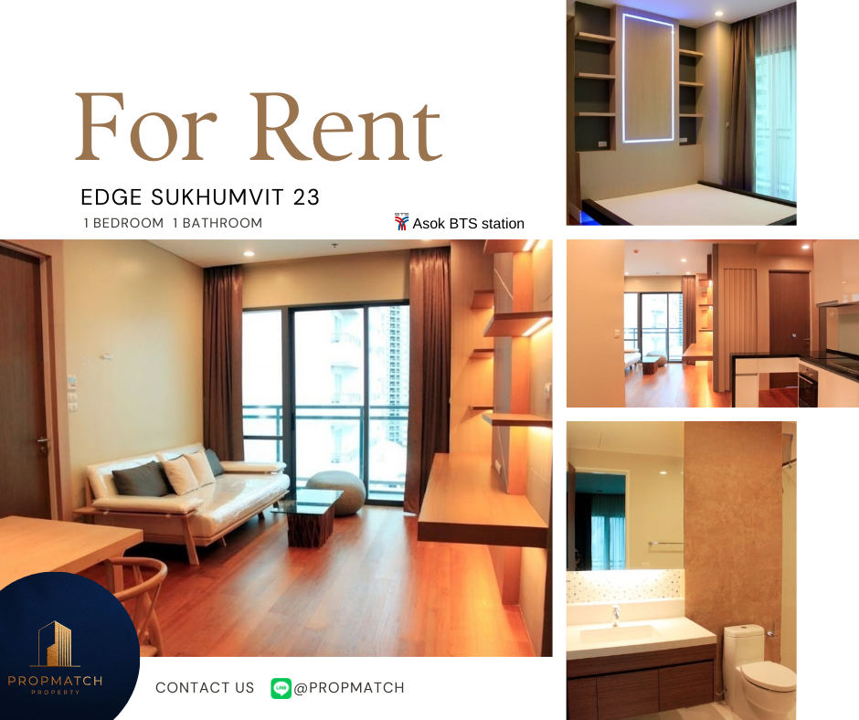 For RentCondoSukhumvit, Asoke, Thonglor : 🏙️ Price Drop!! Cheapest in the project | Bright Sukhumvit 24 (1 bedroom 86 sq m.) only 50,000 baht per month, Tel.0981315848 @propmatch