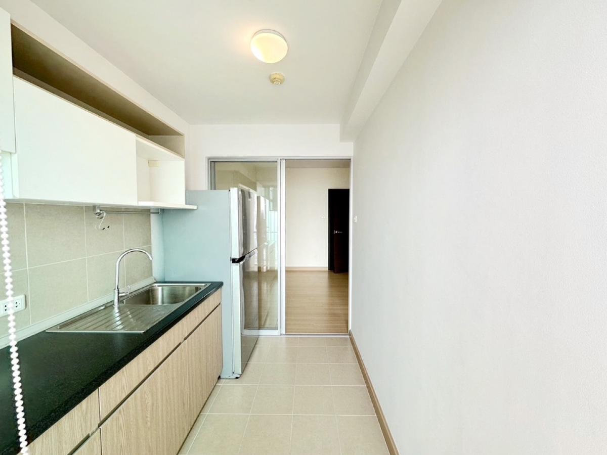 For SaleCondoRama9, Petchburi, RCA : Condo Rama 9 Supalai Veranda, new condition, high floor, 37.35 sq m., never rented out