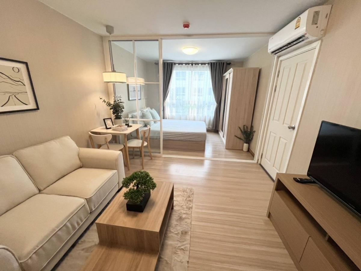 For SaleCondoPathum Thani,Rangsit, Thammasat : ✅Cheap sale plum condo Phahon Yothin 89 📍Near Rangsit University, Bangkok University, area 28.27 sq m., Building A, 3rd floor, 1 bedroom, Phase 5✅Price 1,390,000 baht