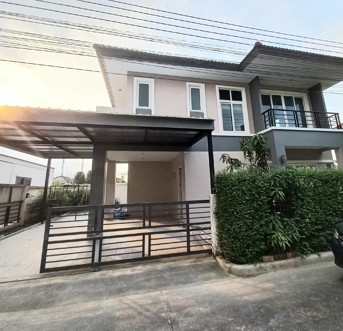 For SaleHouseNonthaburi, Bang Yai, Bangbuathong : Single house for sale near Central Westgate, Sirikan Village 3, Wat Lat Pla Duk, Bang Yai, Nonthaburi