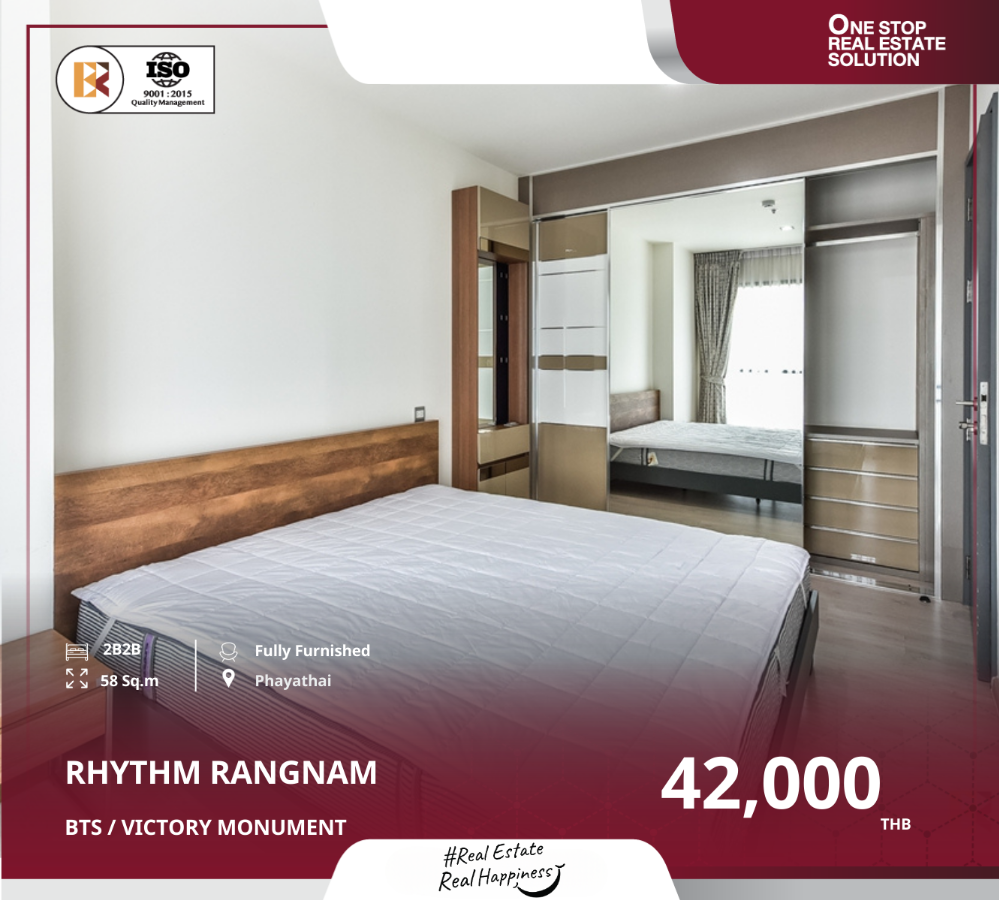 For RentCondoRatchathewi,Phayathai : RHYTHM Rangnam: Surrounded by Multiple Transportation Options, Near BTS Victory Monument