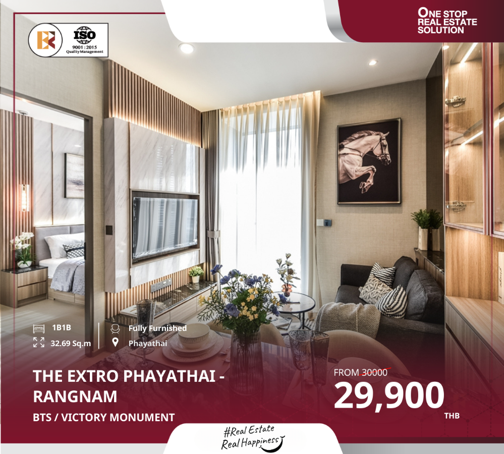 For RentCondoRatchathewi,Phayathai : The Extro Phayathai-Rangnam: A Condo Next to Santi Phap Park, Near BTS Victory Monument