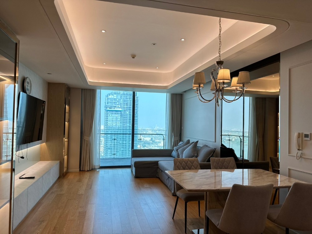 For SaleCondoRama3 (Riverside),Satupadit : luxury condo The Pano Rama 3, 31st floor, river view, very beautiful ready to move