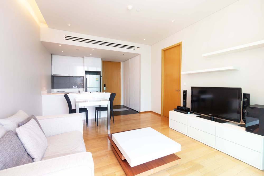 ให้เช่าคอนโดสุขุมวิท อโศก ทองหล่อ : For rent condo Aequa Sukhumvit 49 unblock view (S15-23045)