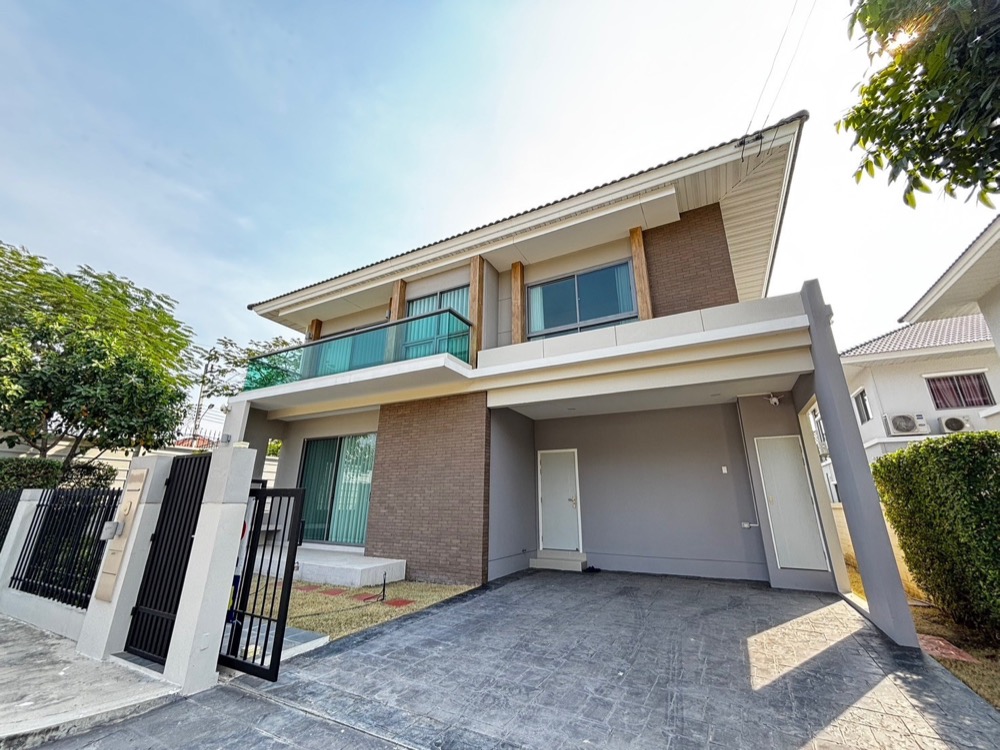 For SaleHouseNonthaburi, Bang Yai, Bangbuathong : Selling at a loss!!! New single house, never lived, private area, Perfect Place Rattanathibet - Saima Station. House for sale, never lived, private area, Perfect Place Rattanathibet - Saima Station.