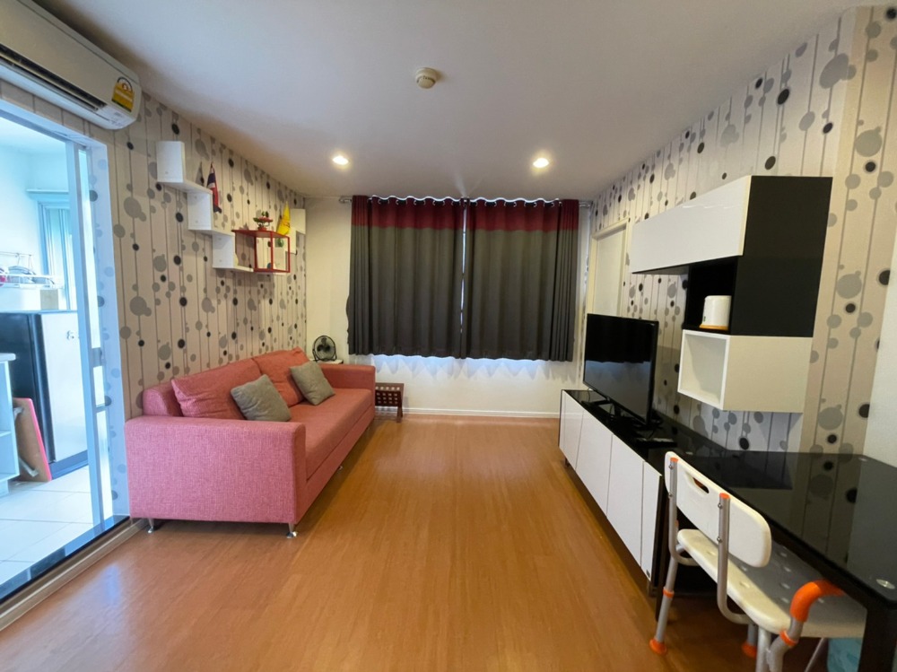 For RentCondoKaset Nawamin,Ladplakao : For rent: Lumpini Town Lat Phrao 2, ready to move in, 2 bedrooms, call 0999983897