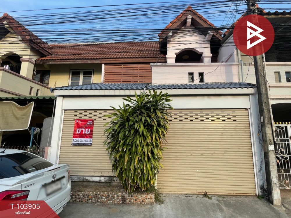 For SaleTownhousePattaya, Bangsaen, Chonburi : Townhouse for sale, 2 floors, area 23 sq m, Samet, Chonburi