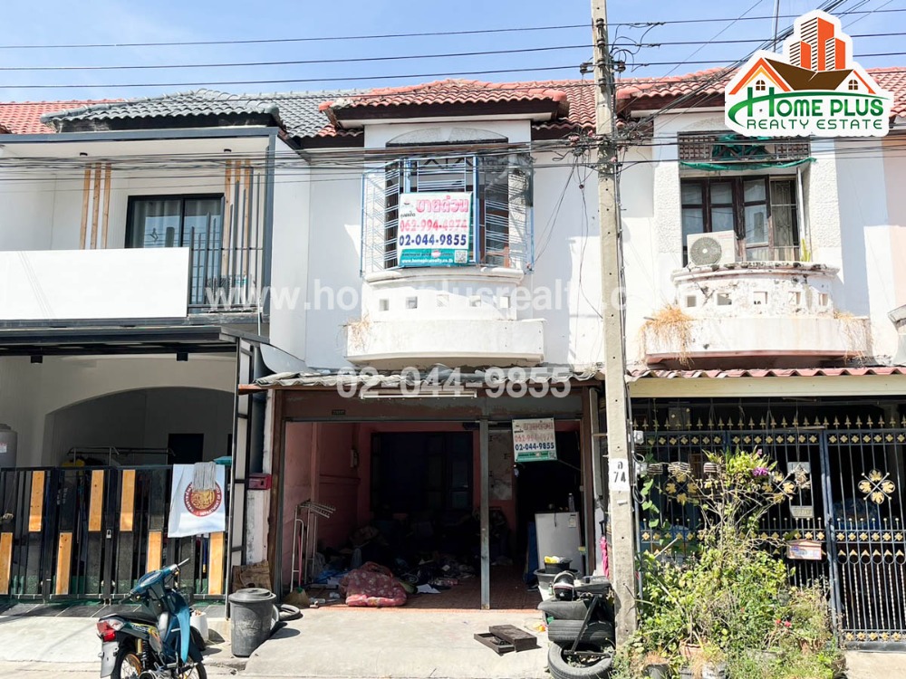 For SaleTownhouseNonthaburi, Bang Yai, Bangbuathong : Piyawararom Village, Ban Kluai-Sai Noi Road (near Chokchai Superstore)