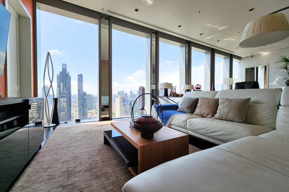 For SaleCondoSathorn, Narathiwat : **🏙️ Luxurious 2-bedroom condo, The Ritz-Carlton Residences, MahaNakhon – in the heart of Bangkok on a unique landmark! 🏙️**