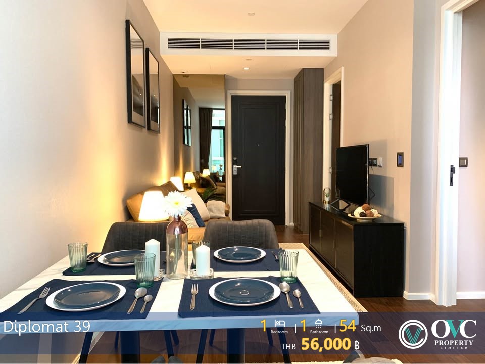 For RentCondoSukhumvit, Asoke, Thonglor : Ready for rent @ The Diplomat 39 (BTS Phrom Phong)