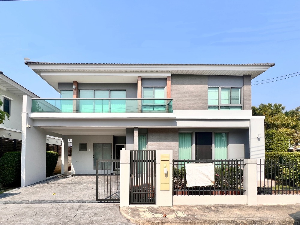 For SaleHouseNonthaburi, Bang Yai, Bangbuathong : For sale: Single house, Perfect Place, Sai Ma, new phase, Ratchadaphisek Road, 4 bedrooms, new condition, selling below cost.