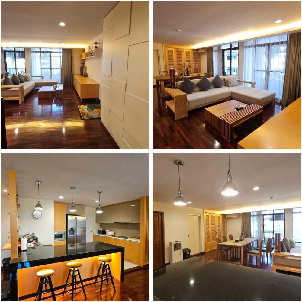 ให้เช่าคอนโดสุขุมวิท อโศก ทองหล่อ : Ready to Move in , Baan Chan Thonglor 20 , 2 beds 3 baths size 157sqm only 45k per/month