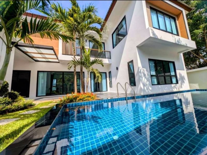 ให้เช่าบ้านเชียงใหม่ : 泳池别墅 4间卧室 杭东  Chiang Mai Hang dong Brand New House Luxury Pool Villa 4 bed พูลวิลล่าหรูใหม่ 4 ห้องนอน เชียงใหม่ขหางดง