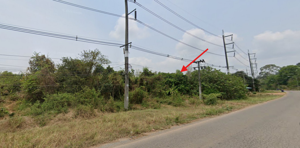 For SaleLandRayong : Land for sale, area 27 rai 2 ngan 69.1 sq.w., on Road No. 3192, near Suan Son Beach.