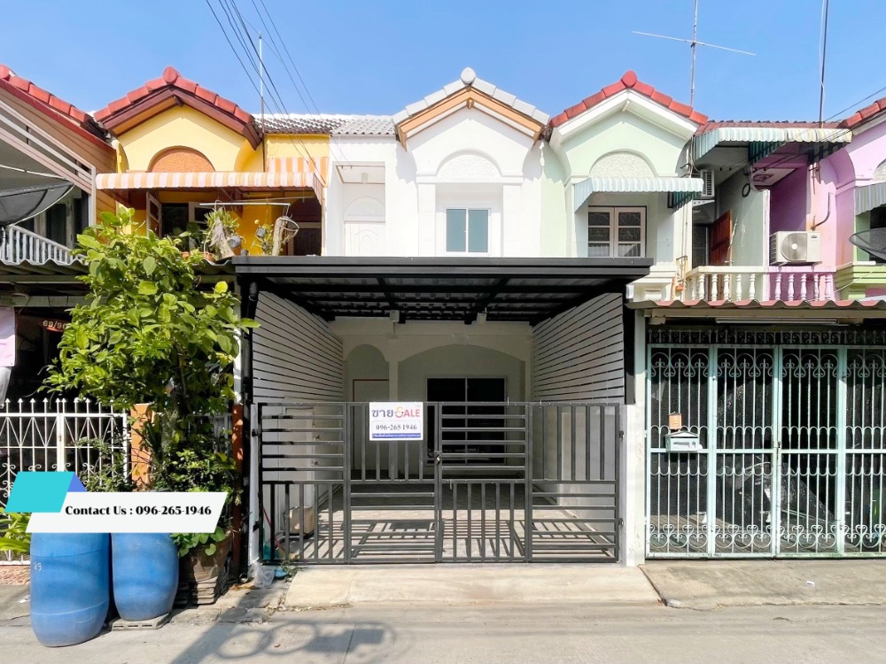 For SaleTownhouseSamut Prakan,Samrong : Townhouse located in Bang Pu, Mekfa Village, good location, convenient transportation