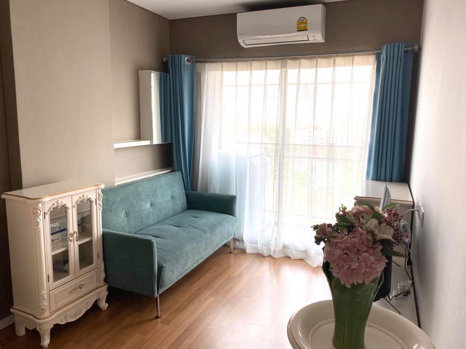 For RentCondoBangna, Bearing, Lasalle : For rent LPN place Bangna Km. 3 1 bedroom and 1 living room, size 26.18 sq.m. 8th floor, Building A