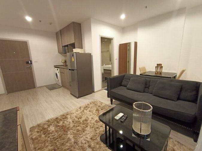 For RentCondoBang Sue, Wong Sawang, Tao Pun : ⭐️ Ideo Mobi Bangsue Grand Interchange ⭐️ 2 bedrooms, 1 bathroom, 48 sq m., 15th floor, beautiful room with furniture, ready to move in