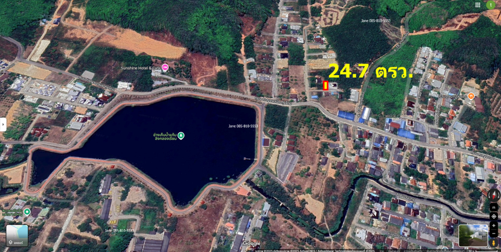 For SaleLandHatyai Songkhla : Land for sale, 24.7 sq m, best price in this area, Soi Tung Don, Soi 11, Kho Hong Subdistrict, Hat Yai, Songkhla