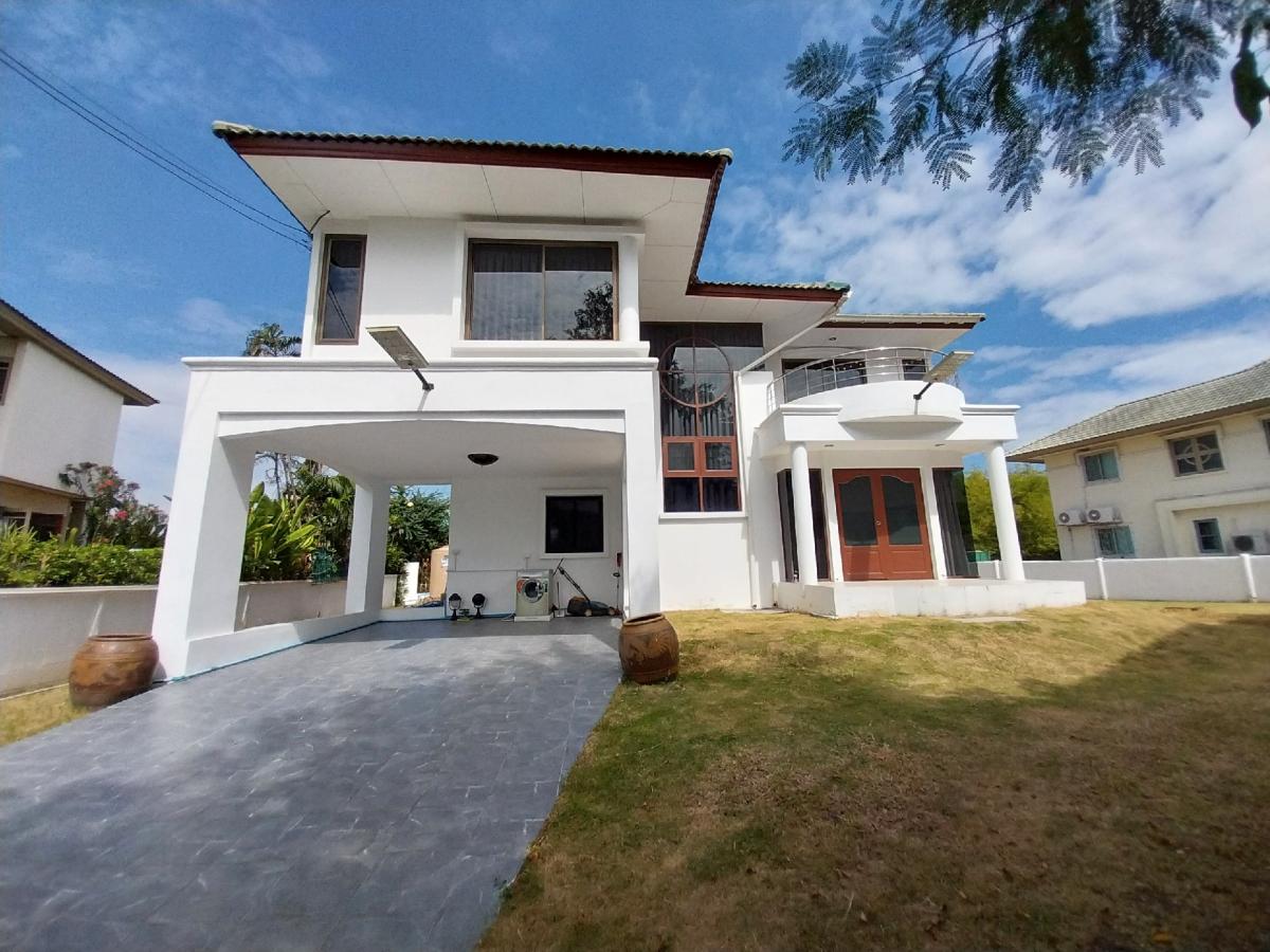 For SaleHouseRama 2, Bang Khun Thian : ⛳️Selling a large single house, 140 sq m., Supalai Orchid Park Village, Rama 2, Soi Phanthai Norasing, Samut Sakhon