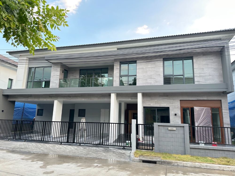 For SaleHouseChaengwatana, Muangthong : Single house for sale, The City, Tiwanon-Ngamwongwan, Godiva house model, largest, few units, beautifully decorated, ready to move in, near MRT Sanambinnam