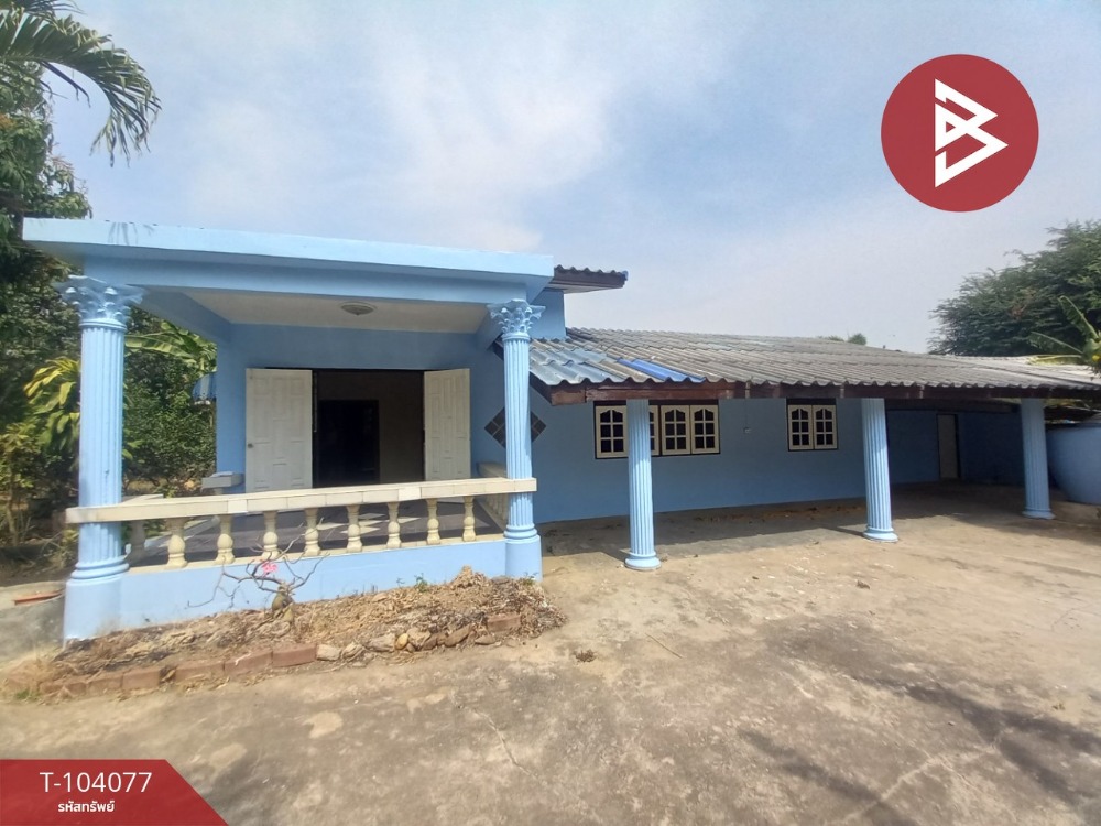 For SaleHouseKanchanaburi : Single house for sale with land 200 square wah, Thung Thong, Tha Muang, Kanchanaburi