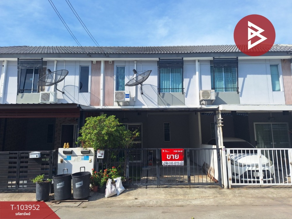 For SaleTownhouseLadkrabang, Suwannaphum Airport : Townhouse for sale, Pruksa Village 125, Lat Krabang-Suvarnabhumi, Samut Prakan