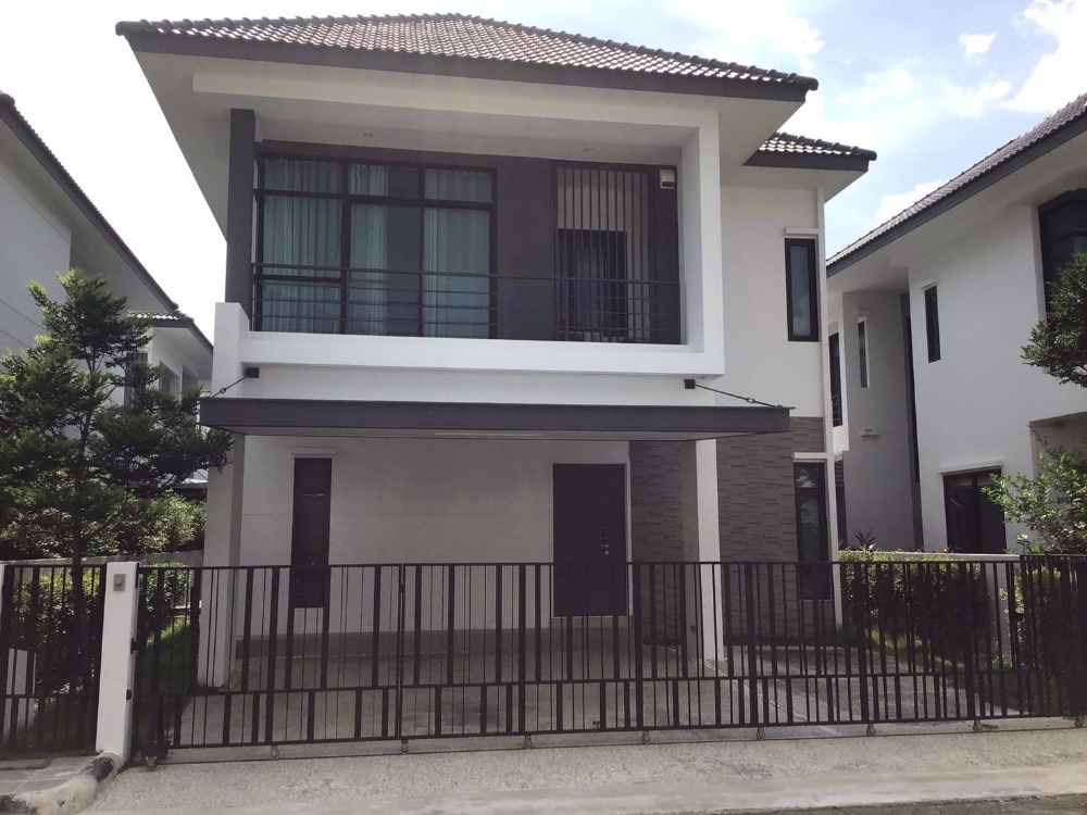 For RentHouseEakachai, Bang Bon : For rent: 2-storey detached house, 65 sq m, village on Kanchanaphisek Road, near Central Rama 2