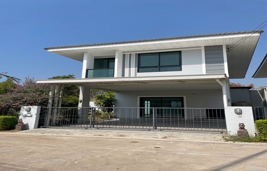 For SaleHousePattaya, Bangsaen, Chonburi : Manirin Park Village - Bang Phra, second-hand house for sale in Sriracha, near Sukhumvit