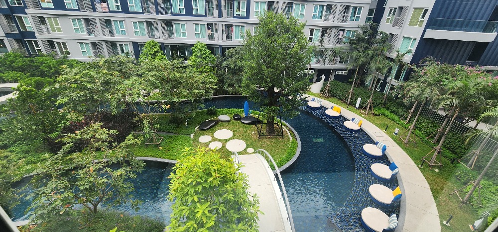 For RentCondoPathum Thani,Rangsit, Thammasat : 𝗞𝗮𝘃𝗲 𝗧𝗼𝘄𝗻 𝗜𝘀𝗹𝗮𝗻𝗱 Landmark Condo, Bangkok University, Rangsit #Condo for university students, wow! Building E, 4th floor, size 24.2 square meters.